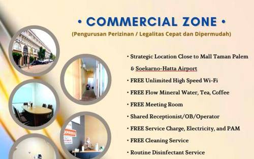 Sewa Ruang Kantor Rukan Sedayu Square di Jakarta Barat