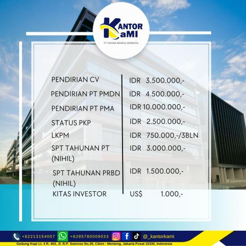 Sewa Ruang Kantor Gedung Kopi di Jakarta Pusat (24 m2) Gambar 5