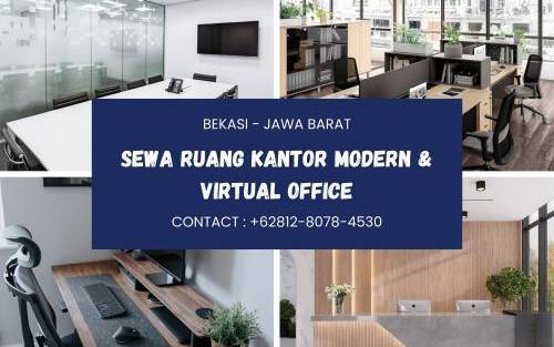 Sewa Ruang Kantor Ruko Komersil Jatiasih di Bekasi
