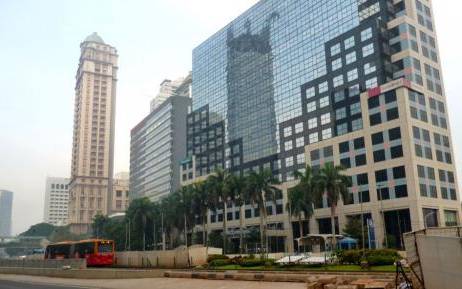 Sewa Ruang Kantor Wisma Nugra Santana di Jakarta Pusat (50 m2)