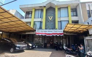Sewa Ruang Kantor Gedung 3 Lantai di Bandung (334 m2)