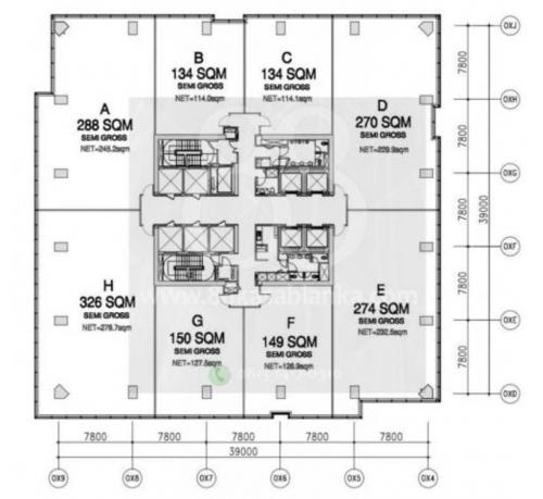 Jual Ruang Kantor Office 88 Cassablanca di Jakarta Selatan (1725 m2) Gambar 2