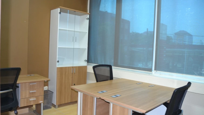 Service Office 3 Desks View Gambar